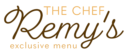 the chef Remy's exclusive menu